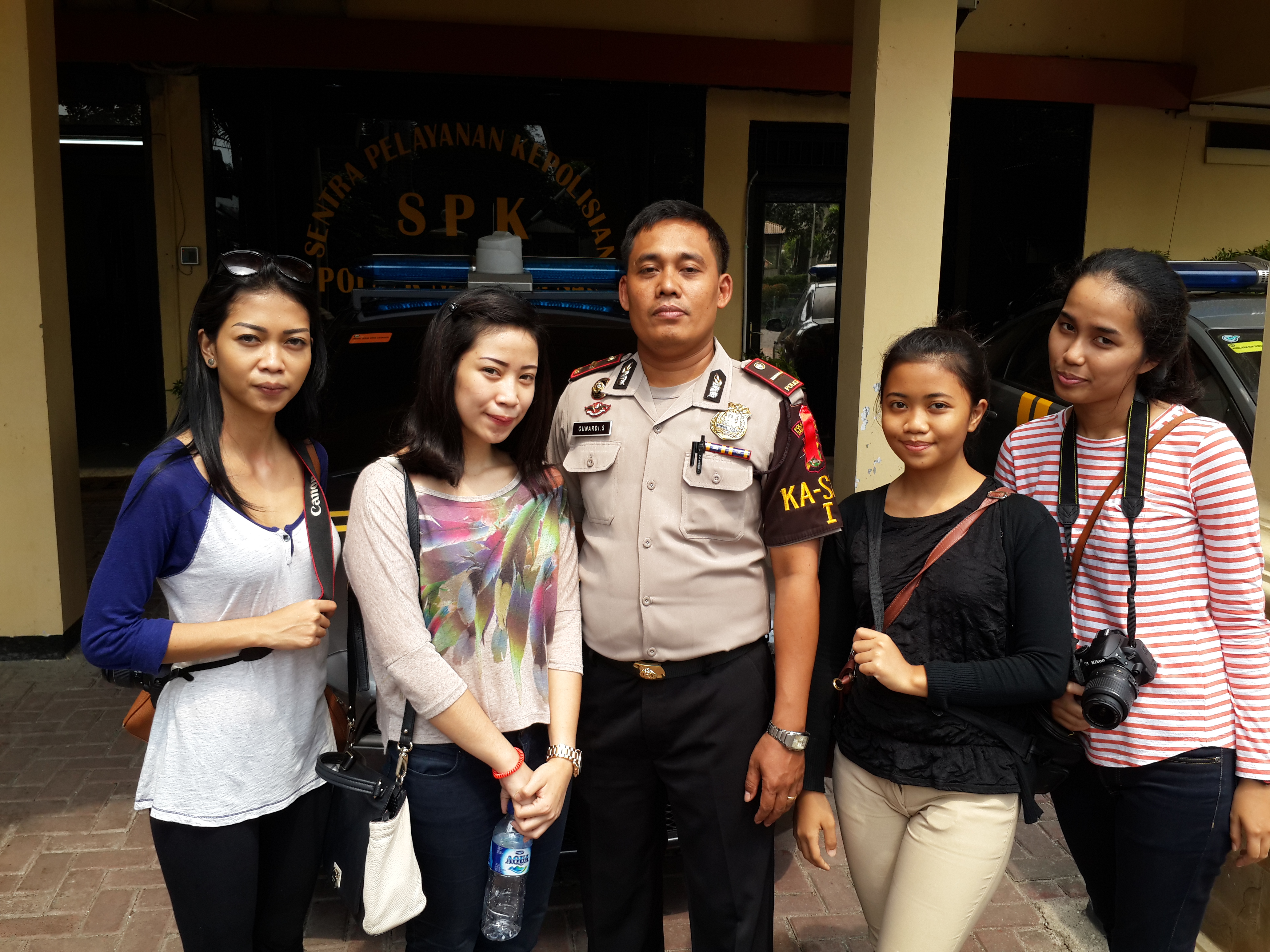 Berkunjung Ke Polsek Sawah Besar Jakarta Pusat Agege Saputra